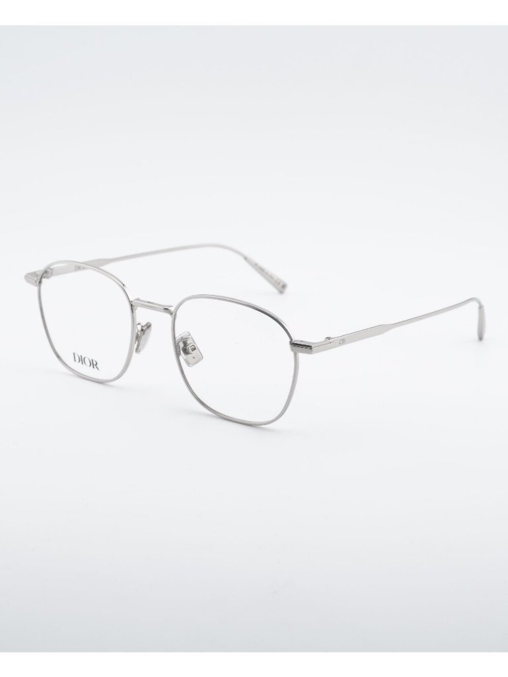 Dior DIORBLACKSUITO S2U F000 Eyeglasses Silver 51mm Square Frame